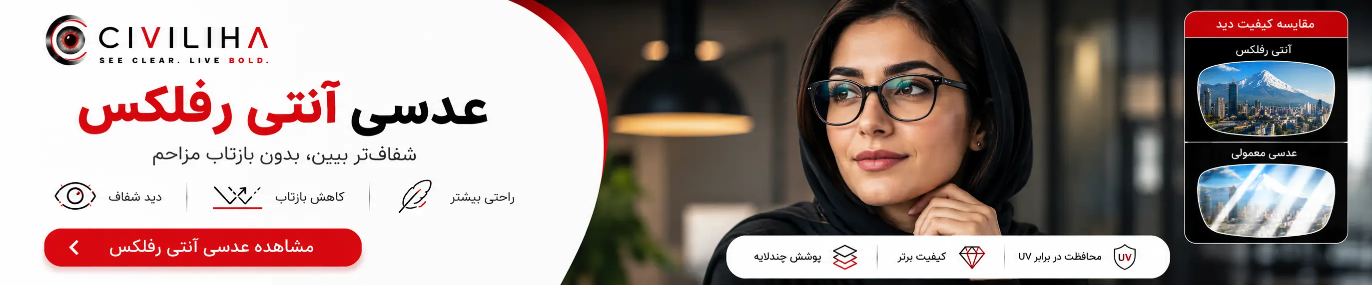 عدسی آنتی رفلکس