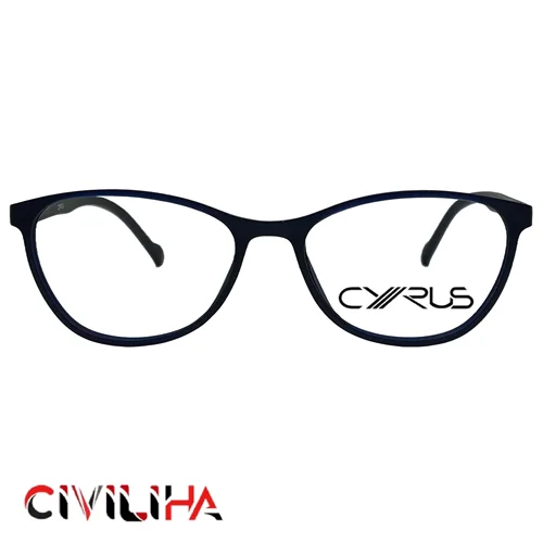 فریم عینک طبی برند سیروس سرمه ای (CYRUS) مدل MZ15-21