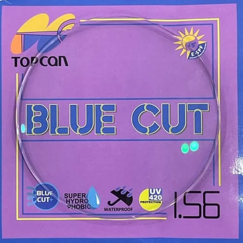 عدسی بلوکات تاپکن 1.56 Blue-cut Topcan
