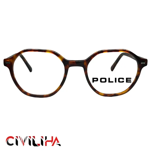 فریم عینک طبی برند پلیس پلنگی (POLICE) مدل A1902 C21