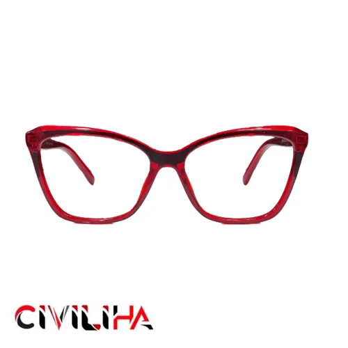 فریم عینک طبی برند شوپارد قرمز (CHOPARD) مدل 2006
