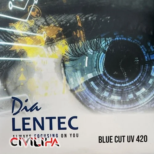 عدسی بلوکات لنتک 1.56 Blue-cut Lentec UV420