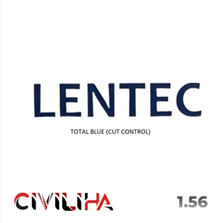 عدسی توتال بلو لنتک Lentec Total Blue (Cut Control) 1.56