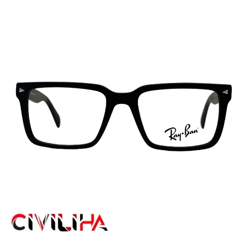 فریم عینک طبی برند ری بن مشکی مات (Ray Ban) مدل A2017
